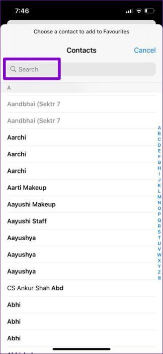 Contacts-on-iPhone-474x1024-1-324x700 أفضل طريقتين لإعداد الاتصال السريع على iPhone