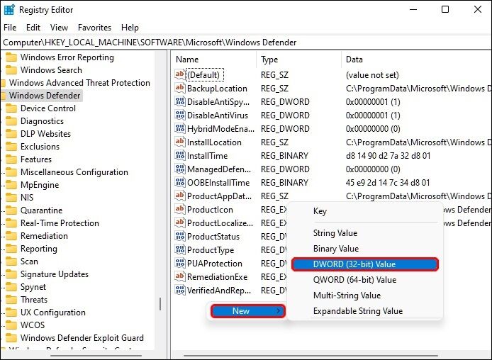 D32-694x508 كيفية تعطيل برنامج Windows Defender في Windows 11