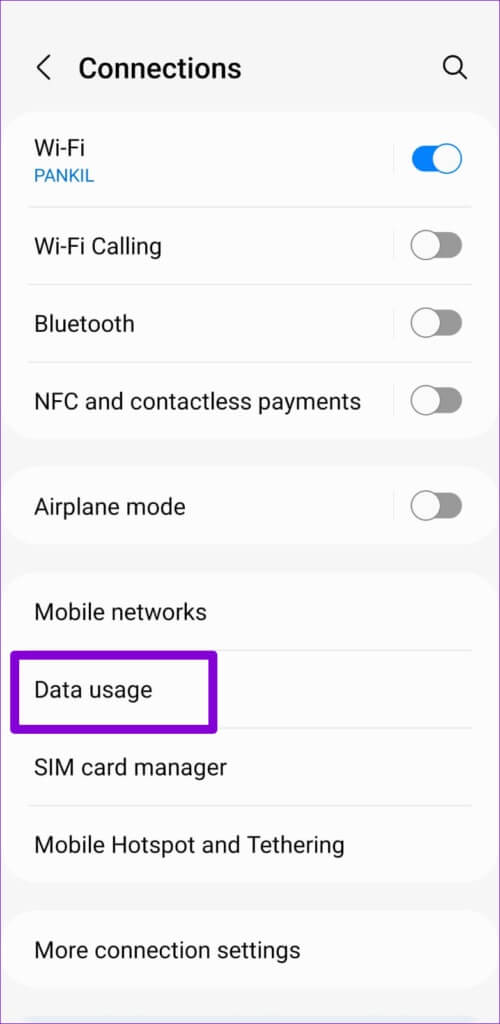 Data-Usage-on-Android-500x1024-1-500x1024 أفضل 6 طرق لإصلاح عدم عمل خدمات الموقع على Android