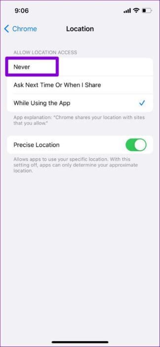 Deny-Location-Permission-for-Chrome-for-iOS-474x1024-1-324x700 كيفية تعطيل أو تمكين خدمات الموقع في Google Chrome