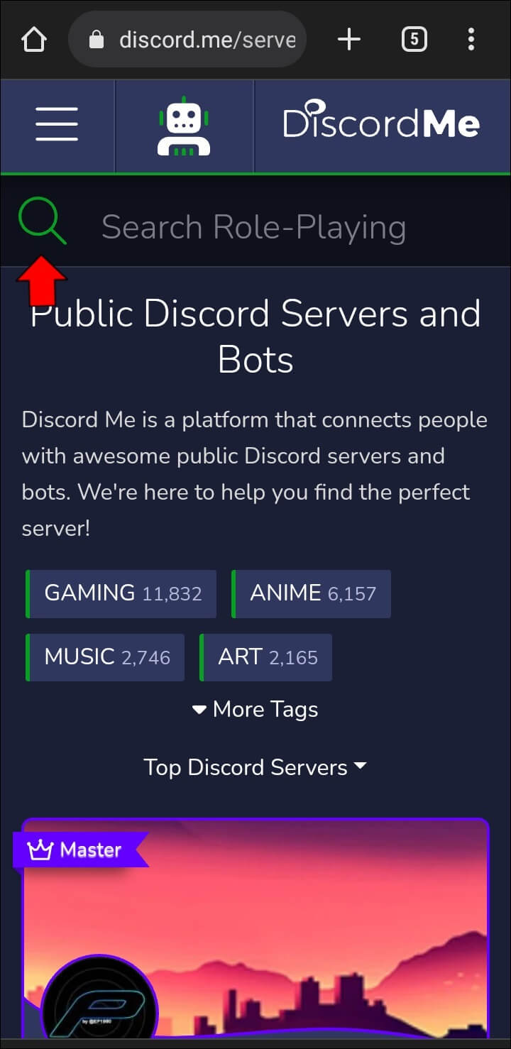 Discord-Meandriod-3-720x1478 كيفية البحث عن خوادم Discord على جهاز كمبيوتر أو جهاز محمول