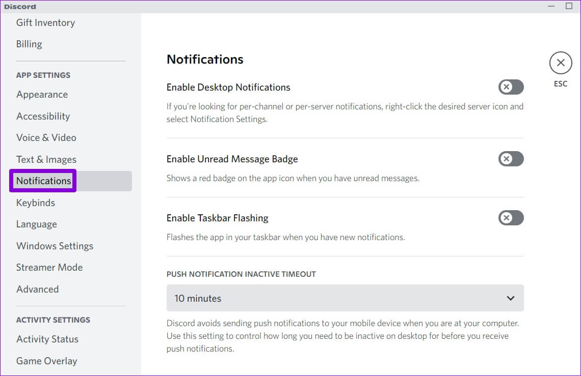 Discord-Notifications-1140x739 أفضل 6 طرق لإصلاح عدم عمل إشعارات Discord على Windows 10 و Windows 11