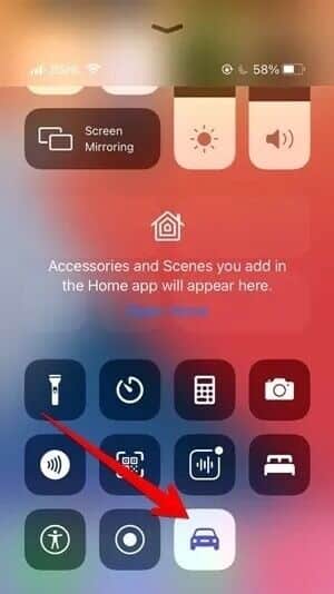 Do-Not-Disturb-Driving-Control-Center-300x534 كيفية إيقاف تشغيل "عدم الإزعاج" أثناء القيادة
