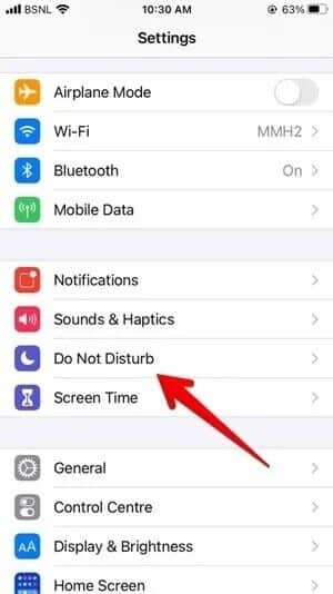 Do-Not-Disturb-Turn-off-Permanently-iPhone-300x534 كيفية إيقاف تشغيل "عدم الإزعاج" أثناء القيادة