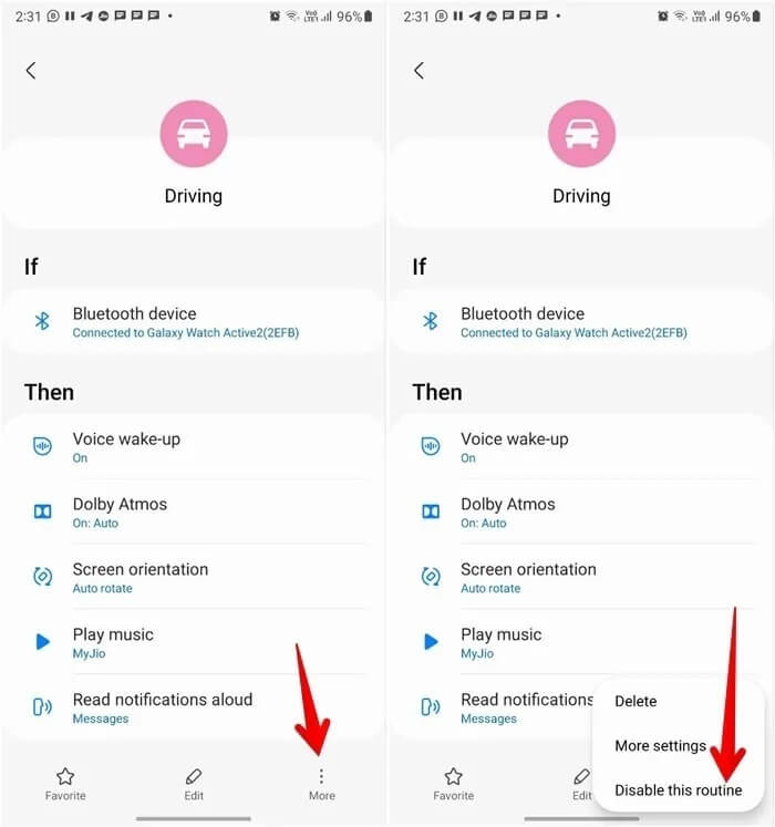 Do-not-disturb-Driving-Samsung-Routine-Disable-700x747 كيفية إيقاف تشغيل "عدم الإزعاج" أثناء القيادة