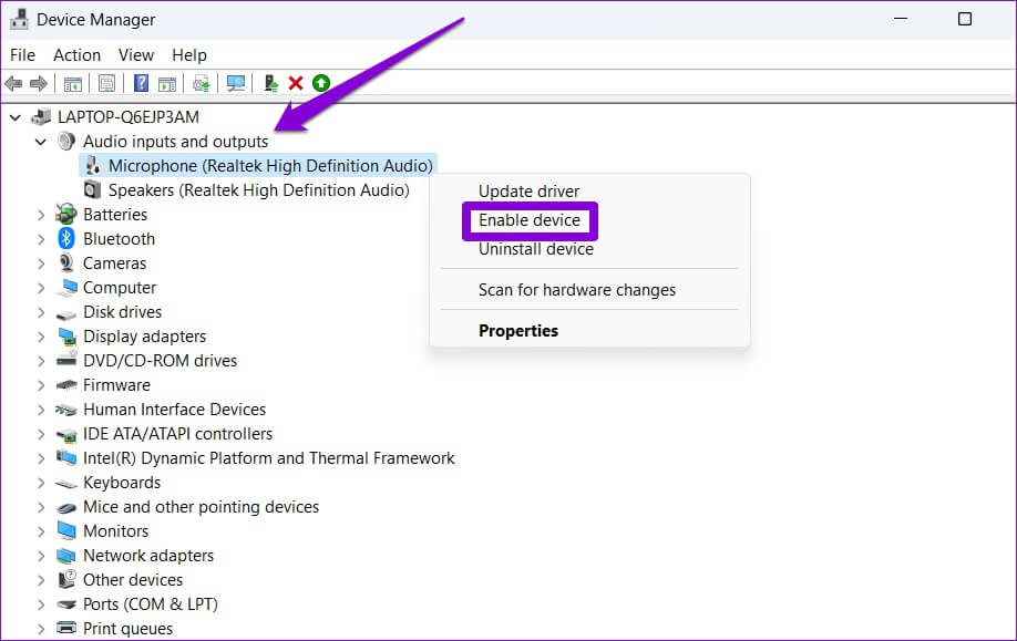Enable-Microphone-on-Windows-918x579 أفضل 7 طرق لإصلاح مشكلة عدم عمل الميكروفون على Windows 11