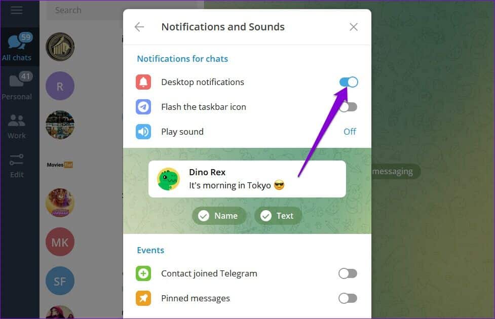 Enable-Telegram-Desktop-Notifications-on-Windows-977x630 أفضل 7 طرق لإصلاح عدم عمل إشعارات Telegram على Windows 10 و Windows 11