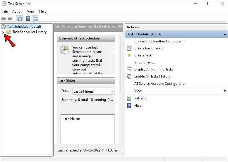 Expand-task-scheduler-779x554 كيفية تعطيل برنامج Windows Defender في Windows 11