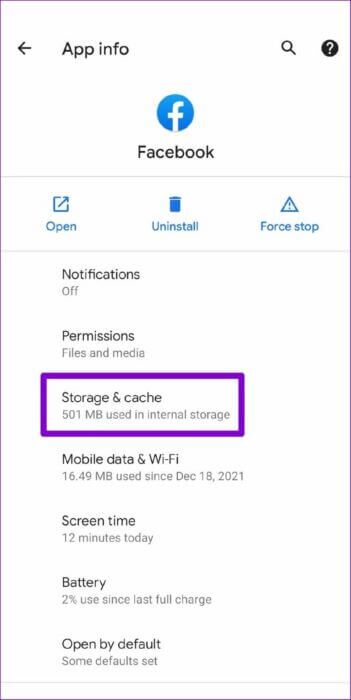 Facebook-Storage-and-Cache-1-513x1024-1-351x700 أفضل 9 طرق لإصلاح قصص Facebook التي لا تظهر على الهاتف المحمول والكمبيوتر الشخصي