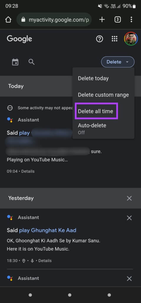 كيفية حذف السجل الصوتي لمساعد Google على مكبر صوت Nest - %categories