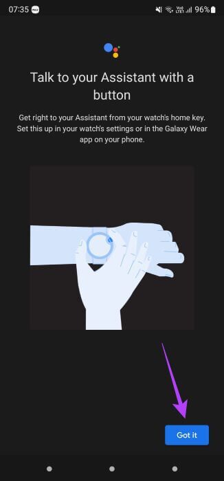 GW-GA-24-326x700 كيفية تثبيت Google Assistant واستخدامه على Samsung Galaxy Watch 4