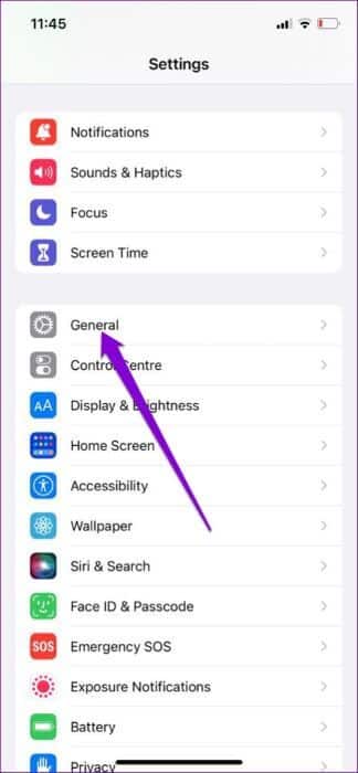 General-Settings-on-iPhone-1-474x1024-1-324x700 أفضل 8 طرق لإصلاح عدم عمل خدمات الموقع على iPhone