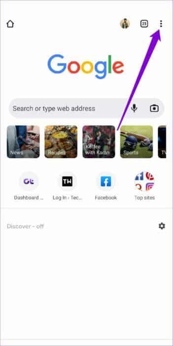 Google-Chrome-App-1-513x1024-1-351x700 كيفية تعطيل أو تمكين خدمات الموقع في Google Chrome