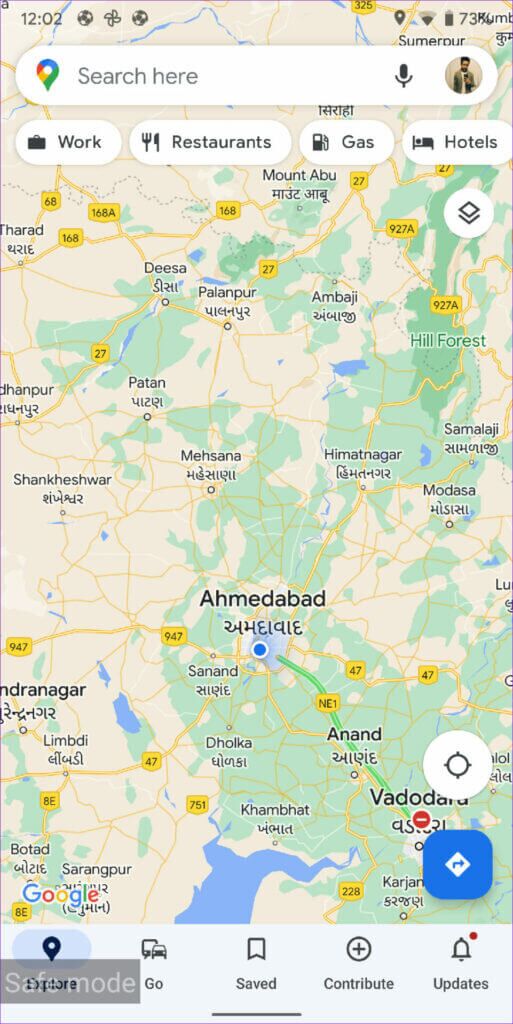 Google-Maps-in-Safe-Mode-513x1024-1-513x1024 أفضل 6 طرق لإصلاح عدم عمل خدمات الموقع على Android