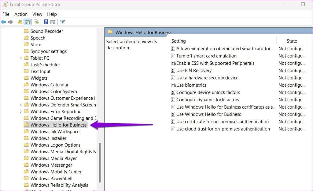 Group-Policy-on-Windows-1-1024x628 أفضل 4 طرق لإصلاح عدم عمل القفل الديناميكي على Windows 11