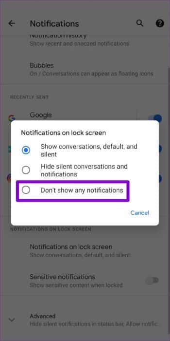 Hide-Lock-Screen-Notification-on-Android-512x1024-1-350x700 كيفية إخفاء إشعارات شاشة القفل على Android
