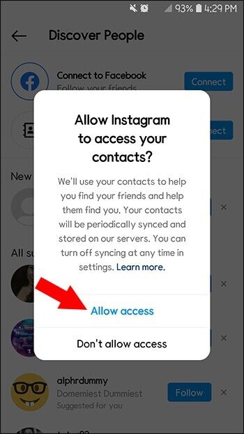 IG-5-350x622 كيفية البحث عن حساب على Instagram برقم الهاتف