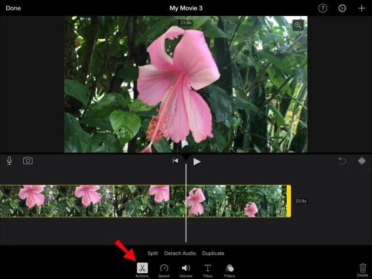 كيفية قص مقاطع الفيديو في IMovie - %categories