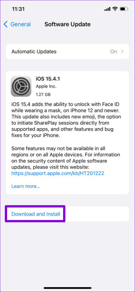 Install-Software-Updates-on-iPhone-474x1024-1 أفضل 6 طرق لإصلاح خطأ "لا يمكن التحقق من هوية الخادم" على iPhone