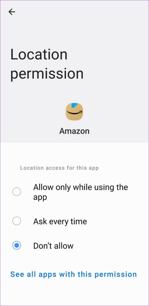 Location-Permission-for-Android-App-500x1024-1-500x1024 كيفية تمكين وتعطيل وإدارة أذونات التطبيق على Android