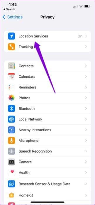 Location-Services-on-iPhone-474x1024-1-324x700 أفضل 8 طرق لإصلاح عدم عمل خدمات الموقع على iPhone