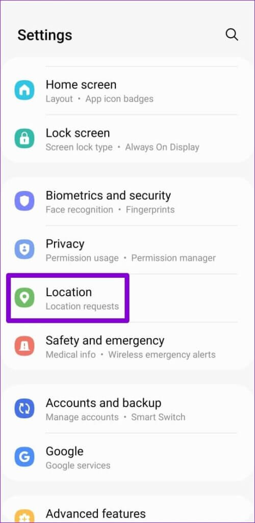 Location-Settings-on-Android-1-500x1024-2-500x1024 أفضل 6 طرق لإصلاح عدم عمل خدمات الموقع على Android