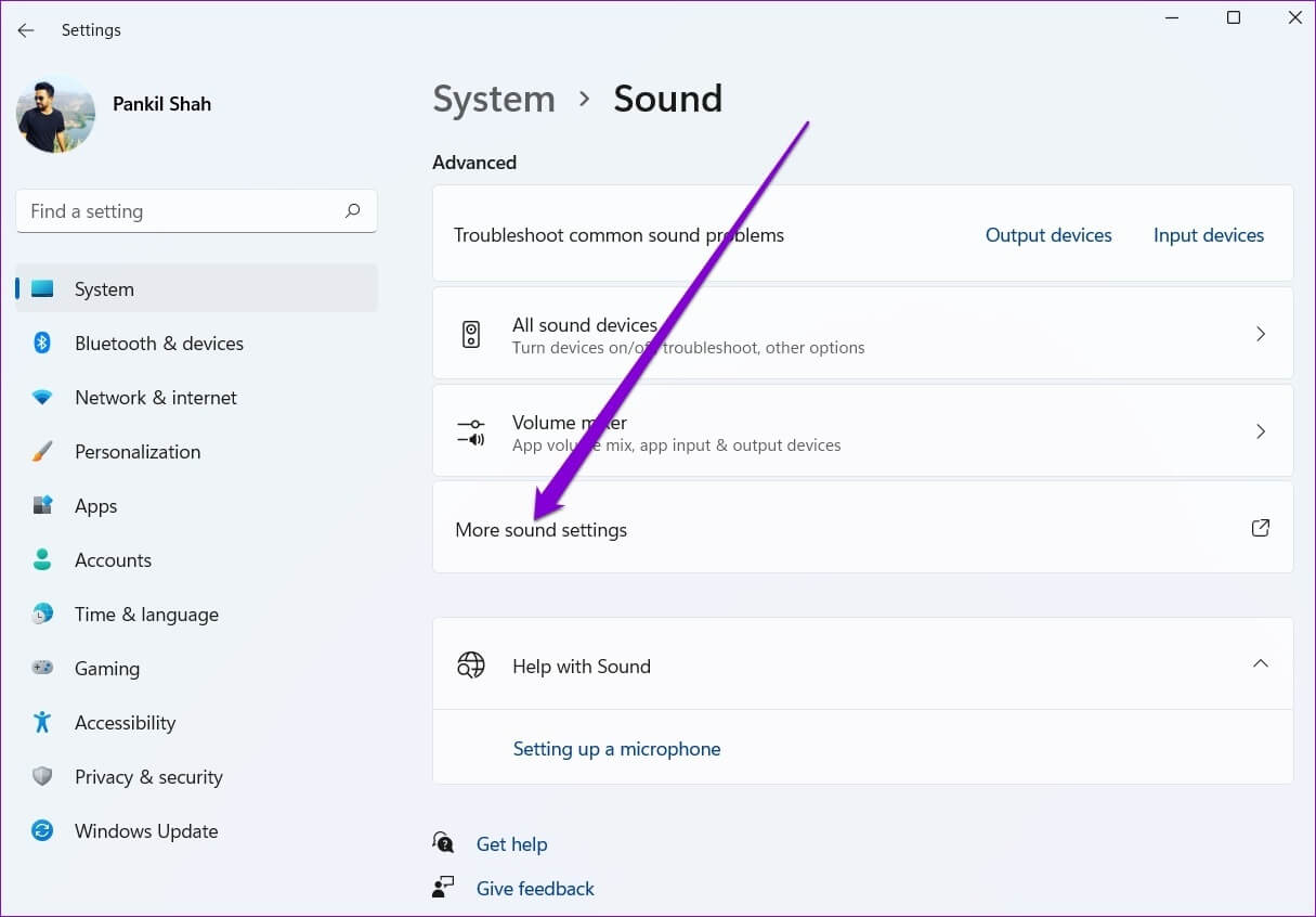 More-Sound-Settings-on-Windows-11-2-1215x846 أفضل 6 طرق للحصول على جودة صوت أفضل على Windows 11