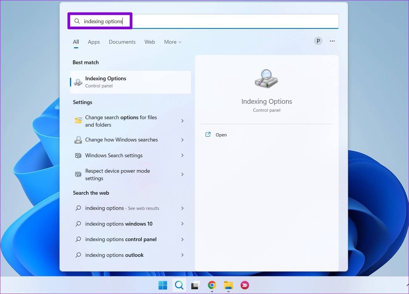 Open-Indexing-Options-on-Windows-1-1373x989 أفضل 6 طرق لإصلاح البحث البطيء على Windows 11