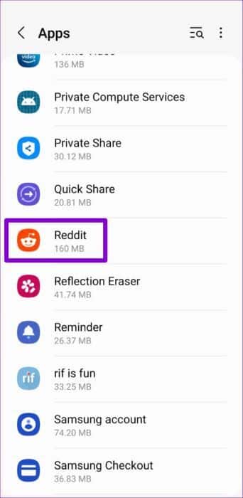 Open-Reddit-App-Info-500x1024-1-342x700 كيفية تمكين وتعطيل وإدارة أذونات التطبيق على Android