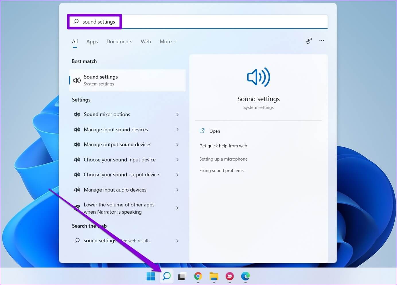 Open-Sound-Settings-on-Windows-11-6-1384x994 أفضل 6 طرق للحصول على جودة صوت أفضل على Windows 11