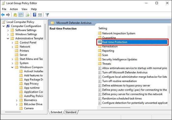 Real-time-protection-700x491 كيفية تعطيل برنامج Windows Defender في Windows 11