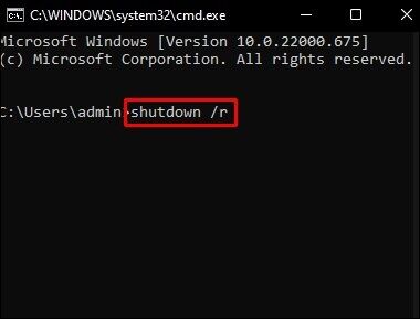 Reboot-Using-Command-Prompt-2-380x289 كيفية فرض إغلاق برنامج في Windows 11