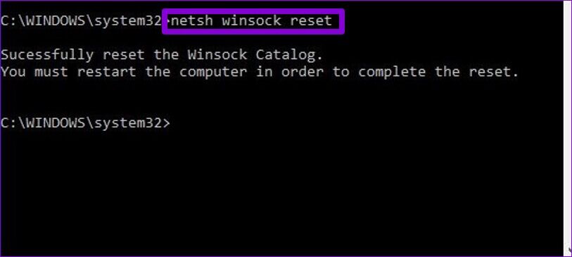 Reset-Network-1-813x365 أفضل 6 طرق لإصلاح عدم استجابة خادم DNS على Windows 11