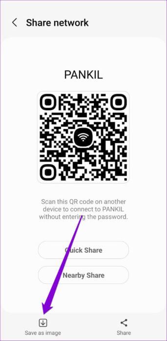 Save-Wi-Fi-Password-on-Samsung-Phone-500x1024-1-342x700 كيفية إظهار و عرض ومشاركة كلمات مرور Wi-Fi على Android