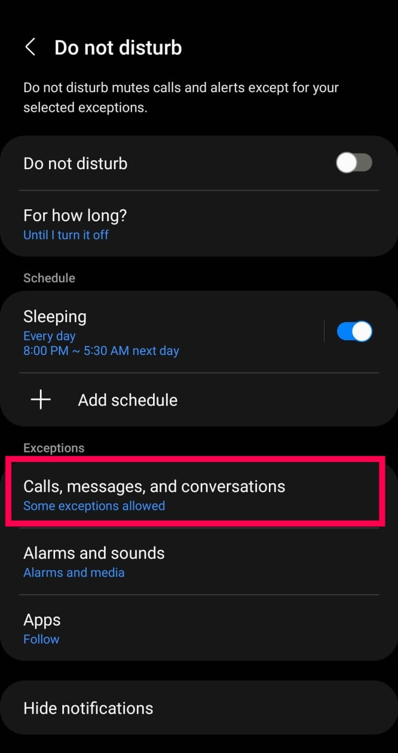 Screenshot-10-3-811x1536 كيفية حظر النصوص على جهاز Android