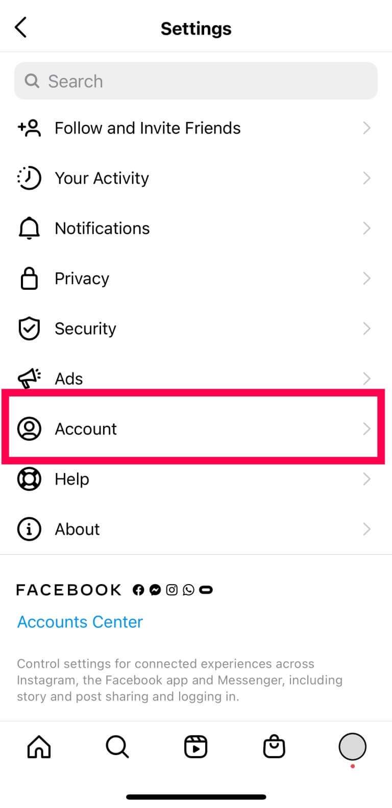 Screenshot-33-1-768x1584 كيفية تغيير عنوان بريدك الإلكتروني على Instagram