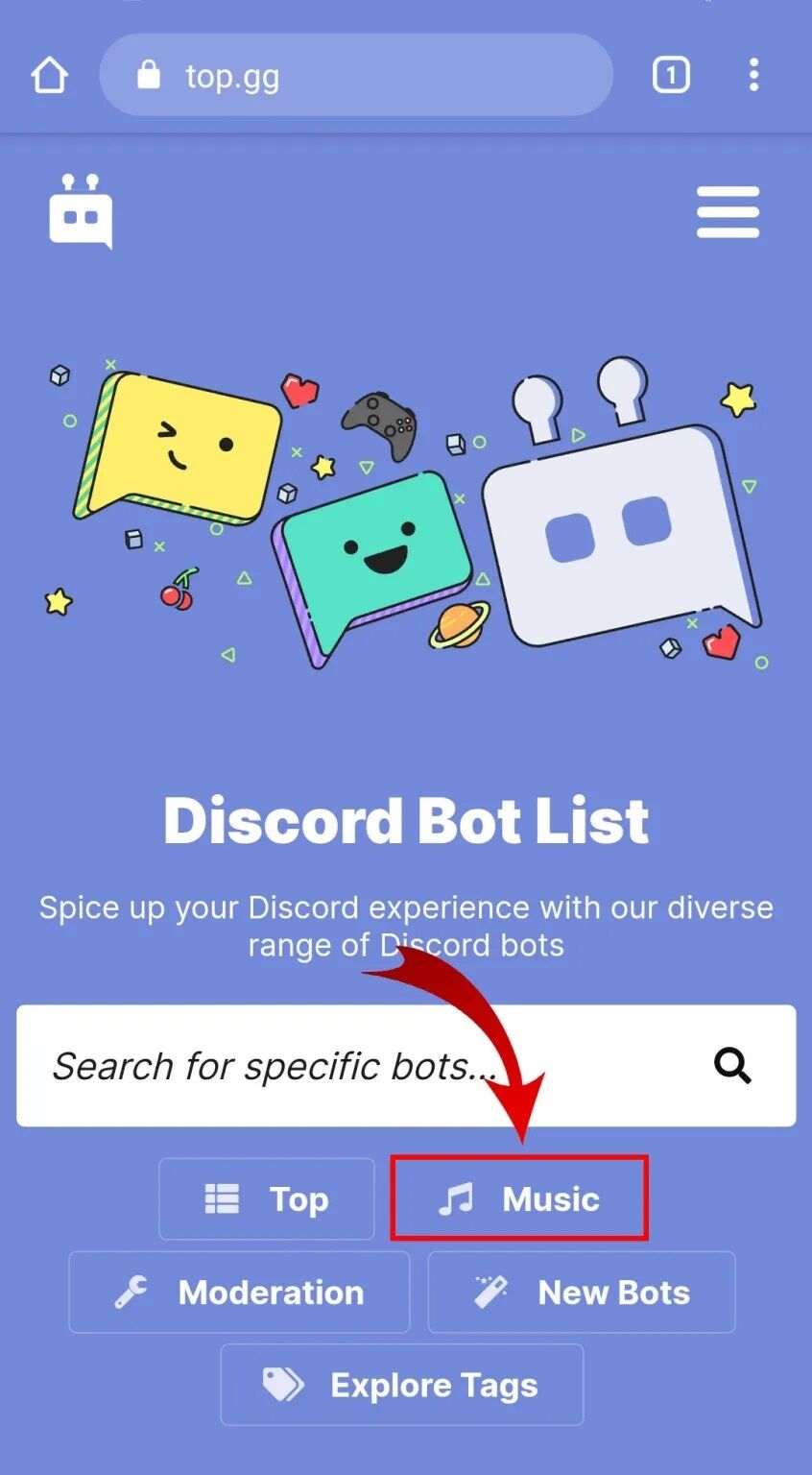 كيف تشغيل الموسيقى في Discord - %categories