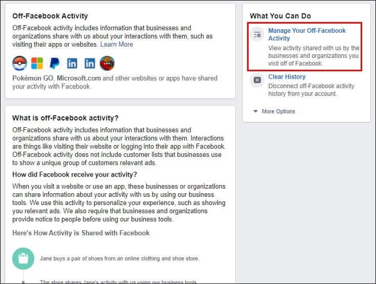 Screenshot_27-8-735x554 كيفية حذف جميع بيانات Facebook