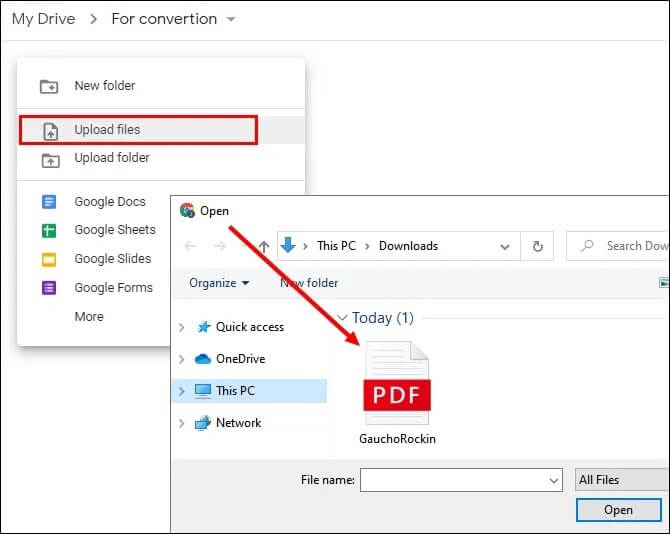 Screenshot_3-19-670x534 كيفية تحويل ملف PDF إلى مستند Google و Doc قابل للتحرير إلى PDF
