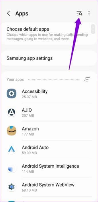 Search-for-Apps-on-Android-500x1024-1-342x700 كيفية تمكين وتعطيل وإدارة أذونات التطبيق على Android