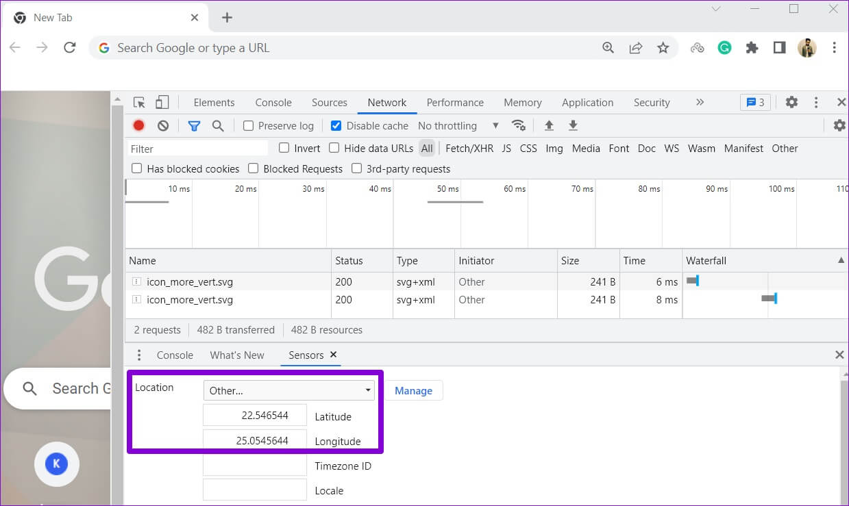 Set-Location-Manually-in-Chrome-1239x739 كيفية تعطيل أو تمكين خدمات الموقع في Google Chrome