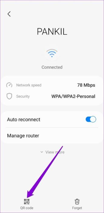 Share-Wi-Fi-Network-on-Samsung-Phone-500x1024-1-342x700 كيفية إظهار و عرض ومشاركة كلمات مرور Wi-Fi على Android