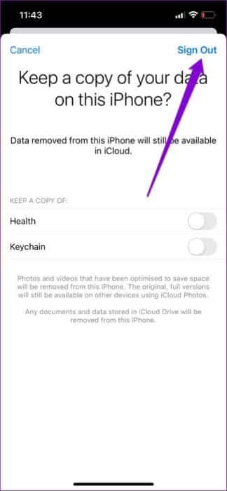 Sign-Out-of-Apple-ID-474x1024-1-324x700 أفضل 6 طرق لإصلاح خطأ تحديث إعدادات معرف Apple على iPhone