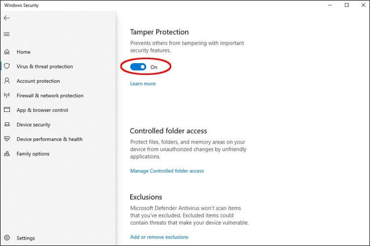 كيفية تعطيل برنامج Windows Defender في Windows 11 - %categories