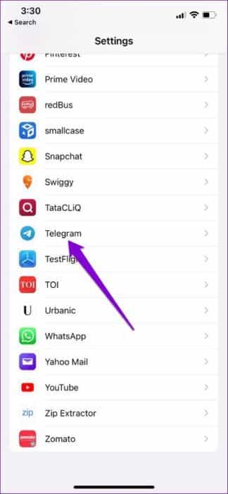 Telegram-on-iPhone-1-474x1024-1-324x700 أفضل 6 طرق لإصلاح استمرار Telegram في التعطل على Android و iPhone