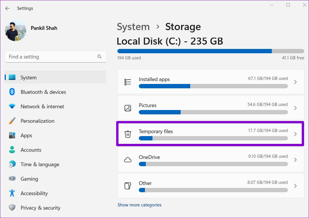 Temporary-Files-on-Windows-11-1064x753 أفضل 3 طرق لحذف الملفات المؤقتة على Windows 11
