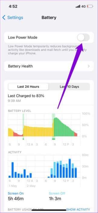 Turn-Off-Low-Power-Mode-on-iPhone-1-474x1024-1-324x700 أفضل 8 طرق لإصلاح عدم عمل خدمات الموقع على iPhone