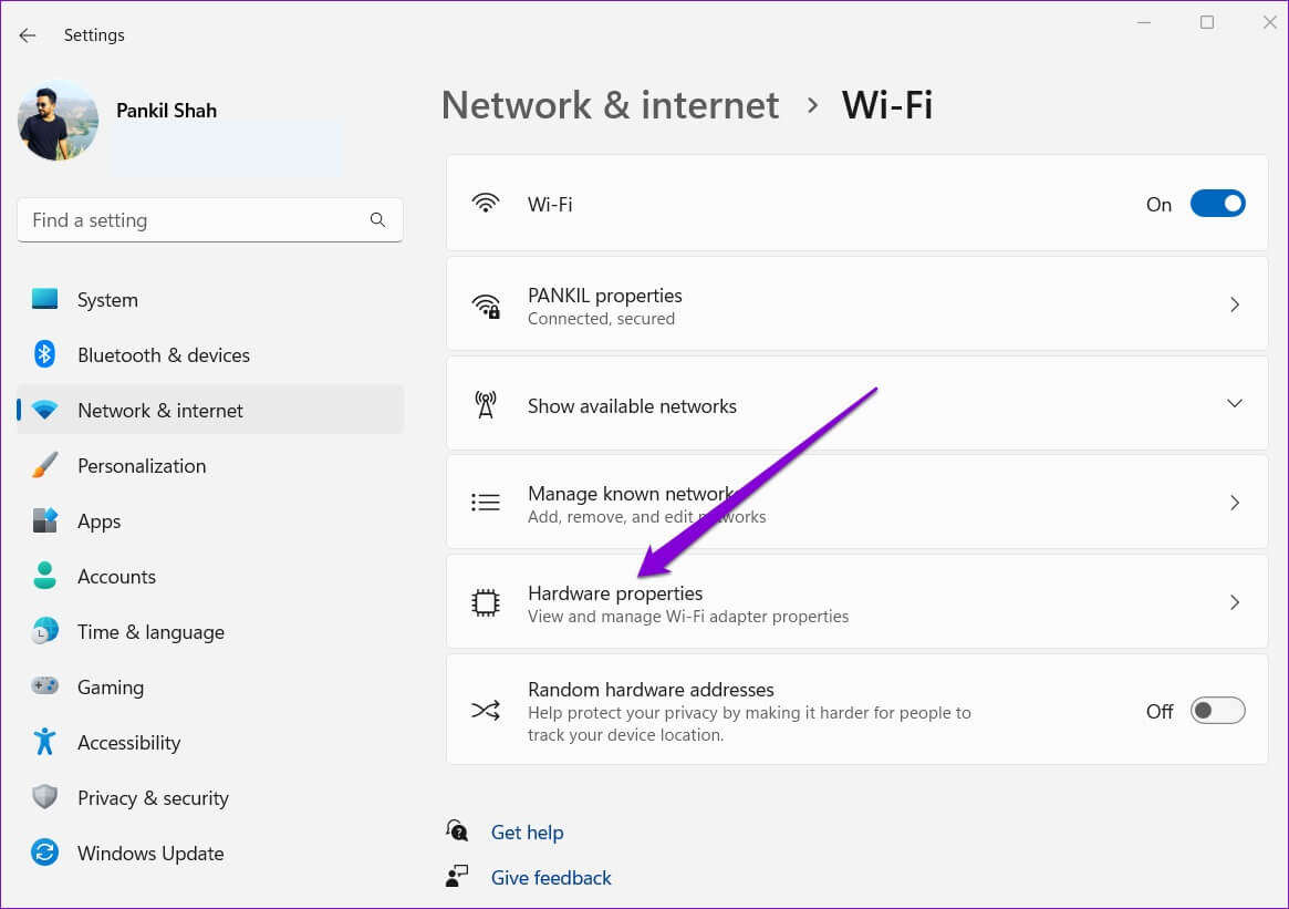 Wi-Fi-Adapter-Properties-1165x821 أفضل 3 طرق لتغيير خادم DNS على Windows 11