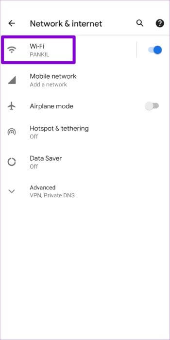 Wi-Fi-Settings-on-Android-512x1024-1-350x700 كيفية إظهار و عرض ومشاركة كلمات مرور Wi-Fi على Android