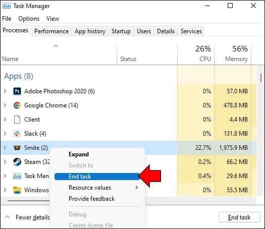 Windows-11-How-to-Force-Close-a-Non-Responsive-Program-3-525x454 كيفية فرض إغلاق برنامج في Windows 11